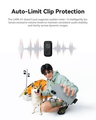 Wireless Microphone 48kHz/24-bit | 2TX + USB-C RX | for iPhone 15/16, Andro