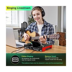 neculogy G10 Podcast Equipment Bundled with Audio Mixer Integrated Podcast Pr…