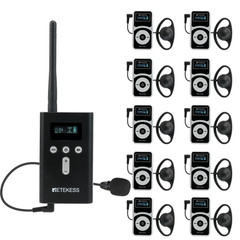 T130P 525ft Simultaneous Interpretation System Long Standby 36h for Church