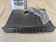 MCM Custom Audio MPA-120 6-Channel Mixer Amp 120W, 70V/100V/4-16 Ohm MIC/AUX/TEL