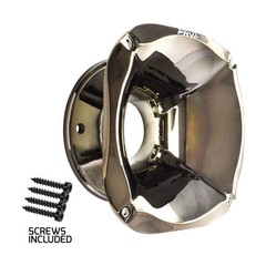 1x PRV Horn WGP14-50X SLIM CHROME 2” Exit 4 Bolt Shallow Waveguide for 2″ Driver