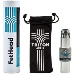TRITON AUDIO FetHead In-Line Microphone Preamp w/ XLR-XLR Cable