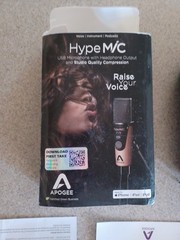 Apogee Hype MiC USB Cardioid Condenser Microphone with Analog Compressor HypeMic