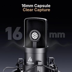 USB Microphone, 192KHZ/24Bit Plug & Play PC Computer Podcast Condenser Cardio…