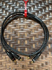 Gotham Twin Stereo Interconnect Cable 1 meter Deltron RCA’s