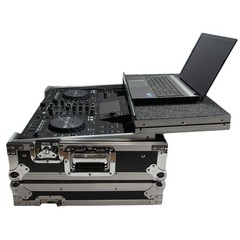 Harmony HCXDJRRLT Flight Angle Glide Laptop Stand DJ 1U Rack Case Pioneer XDJ-RR