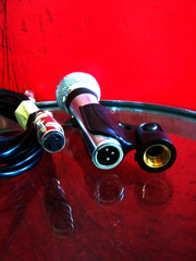Vintage 1990’s Shure Brothers 565SD-LC Dynamic cardioid microphone w accessories
