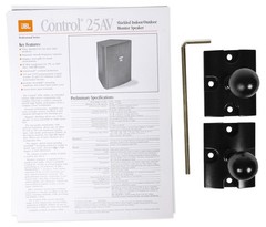 Pair JBL Pro CONTROL 25AV 5.25″ 60 Watt 70v Indoor/Outdoor Commercial Speakers