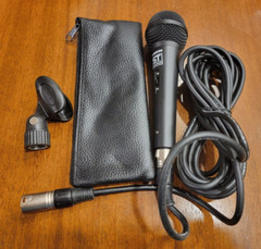 Soundtech STMIC50 Pro Recording Mic w/ 16.4-Foot XLR Cable Case Mic holder