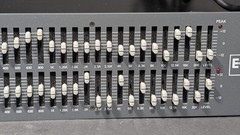 EV R2+ EQ-231 Stereo One-Third Octave Graphic Equalizer CG01L79. Parts Only.