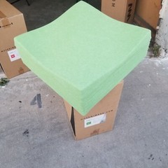 NEW 9x Green Acoustic PET Tiles 19.65″x19.65″ Dune 24.21 Total SQ FT $850 RETAIL