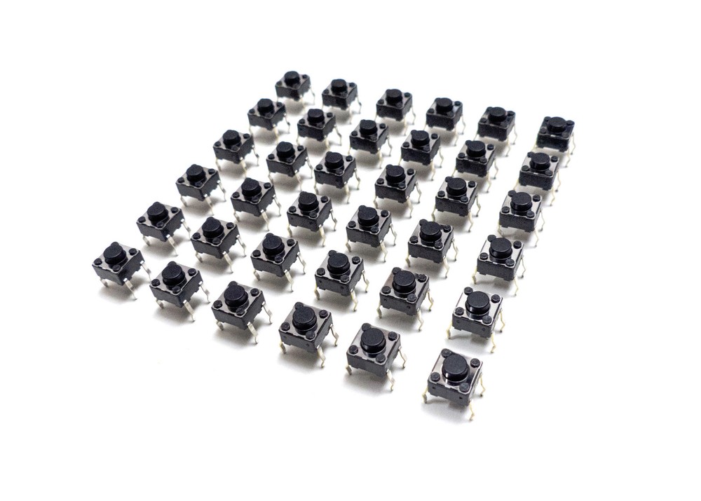 36pcs Roland Juno 106 Replacement Tactile Button Switches Full Set Repair Fix