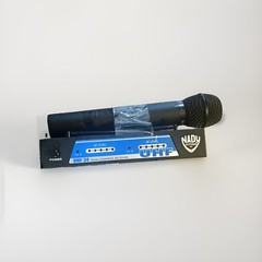 Nady UHF-24 UHF Wireless Dual Channel Receiver w/ Handheld Mic, Black