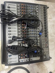 BEHRINGER PMP6000 1600W 20 Channel Powered Mixer Japan 100% Tested Works Good
