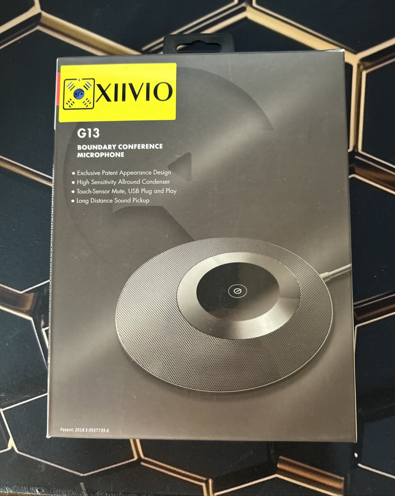 Conference Omni-Directional Microphone (Black) High Sensitivity Yanmai G13 New