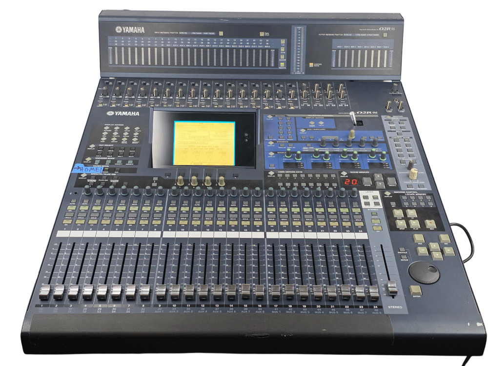 Yamaha 02R96 v2 Digital Mixing Console with Meter Bridge & bag -Local pickup.