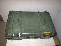 Rackmount 04U x24 Slide Out General Dynamics Composite Shock Mount Rack Case B1