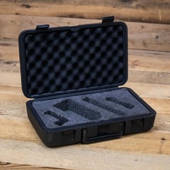 MXL Black Plastic Storage Case for 990/991 Microphone Set Box Holder U283298