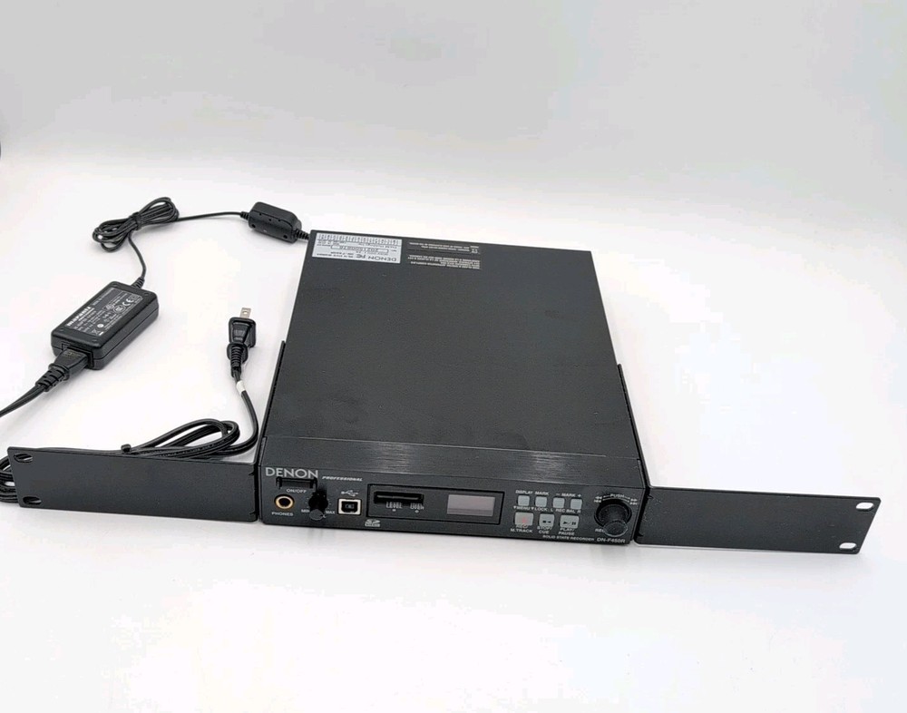Denon Solid State Recorder DN-F450R Rack Mountable READ SCREEN DISPLAY ISSUES