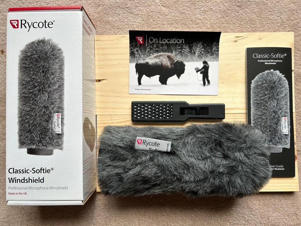 Rycote Classic Softie Windshield (18cm) For Sennheiser MKH 416 Mics & Others