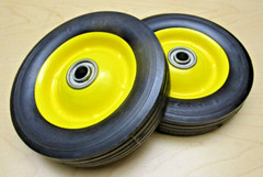 6″ x 1.5″ NO-FLAT WHEELS NEW (2-Pack) NOS