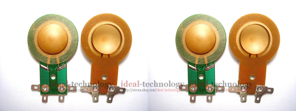 4 Pcs Replacement B52 Diaphragm for B-52 Storm CH-1 Horn Tweeter Driver 8 Ohms