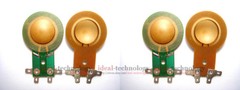 4 Pcs Replacement B52 Diaphragm for B-52 Storm CH-1 Horn Tweeter Driver 8 Ohms