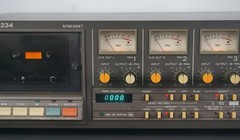Tascam Syncaset 234 80’s 4 Track Rack Multitrack Cassette Tape Recorder – 100V