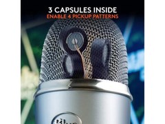 Blue Yeti USB Microphone for PC, Mac, Gaming, Recording, Streaming, Podcasting,