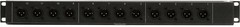 Hosa PDR-369 12-point XLR Balanced Patchbay