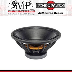 2x B&C 18TBW100 18″ Replacement Subwoofer Speaker 3000W Bass-Sub 8-Ohm 35-1000Hz