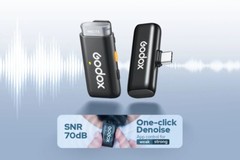 Godox WES 2.4g Wireless Lavalier Microphone for Smartphone iPhone 15 14 huawei
