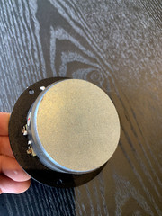Quested Speakers Morel MDT29 1″ Textile Dome Tweeter, Aluminum Face Plate