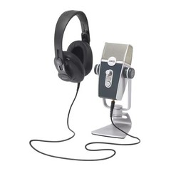 AKG Podcaster Essentials Toolkit w/ Lyra USB Microphone & K371 Headphones