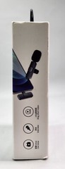 Black Precise Radio Wireless Microphone For iPhone, One Size, Reaches 20 Meters