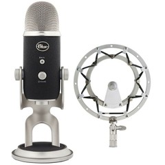 Blue Yeti Pro USB & XLR Microphone Bundled Together with The Radius Shockmount