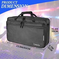 DJ Controller Bag Case Compatible with DDJ-REV1/DDJ-SR2/DDJ-SR/OMNIS-DUO/Mixt…