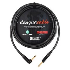 Mogami Ultimate 3368 Guitar Cable – Neutrik 1/4 Mono Jacks – Gold RA to gold ST
