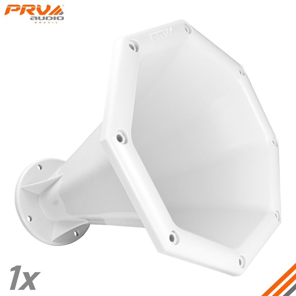 1x PRV Audio WGP22-50X WHITE 2″ Exit Waveguide 2 inch Driver 4 Bolt Horn