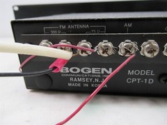 Bogen AM/FM Cassette Deck School PA System Unit Rack Mount Public Address
