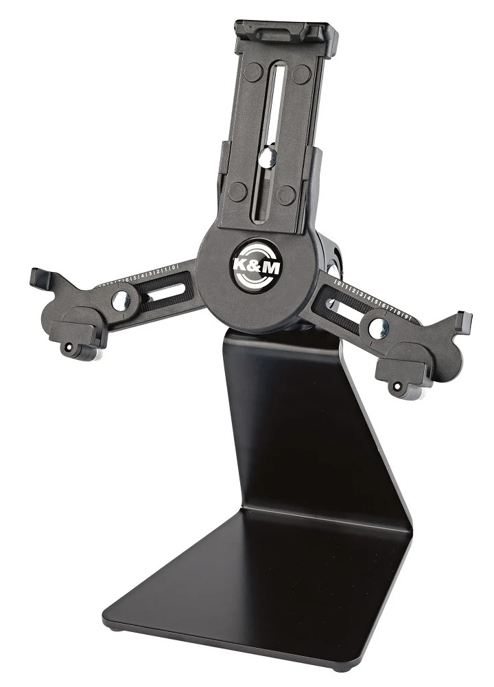 K&M 19797 Mini Universal Tablet Holder, Table/Desk Stand