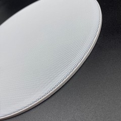 9″ / 235mm White Speaker Grill Cover Metal Mesh Grill For Ceiling Speakers