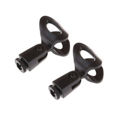 4Pcs Adjustable Universal Microphone Mount Clip Clamp Holder for All Mic Stand