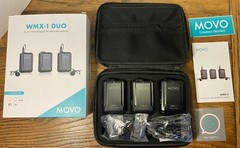 Movo WMX-1-DUO 2.4GHz Dual Wireless Lavalier Microphone System Compatible wit…
