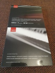 Nord Sample Library And Piano Library 4 Disks