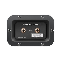 Sound Town 1 x 12″ Empty Guitar Speaker Plywood Cabinet (GUC112OR-EC)