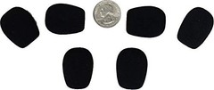 Standard Microphone Windscreens (Microphone Covers) 6-Pack Headset/Lapel (Lav…