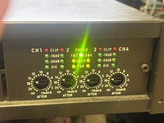 QSC CX204V Commercial 4-Channel Amplifier