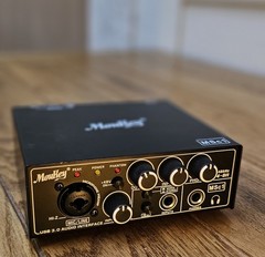 MouKey MSC1 USB 3.0 Audio Interface 24-Bit / 48kHz Phantom Power Hi-Z Sound