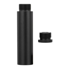 1PC Mic Stand Extension Tube 5/8 inch Aluminum Alloy Mic Stand Extension Rod